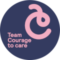 Team Courage to care logo